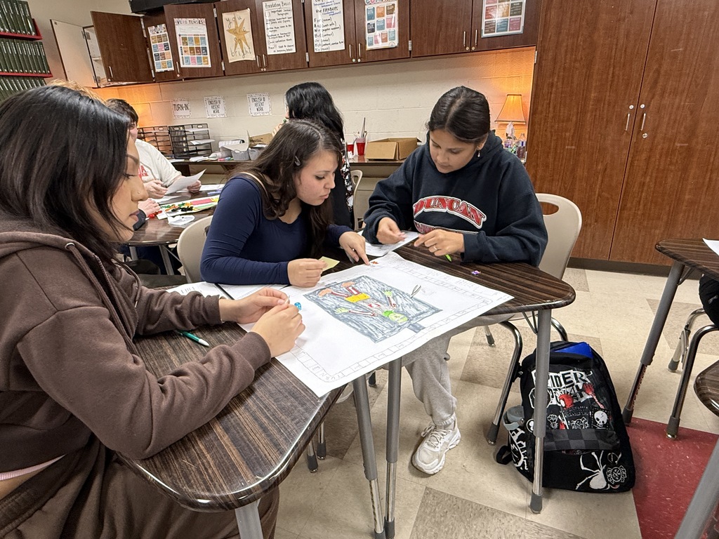 students playing game
