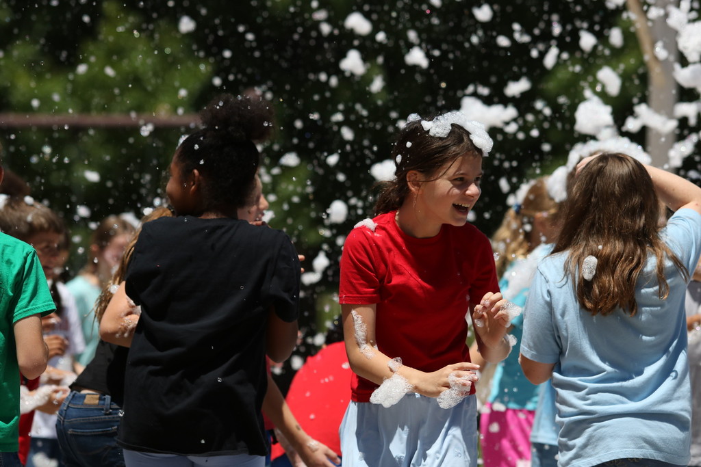 student foam party