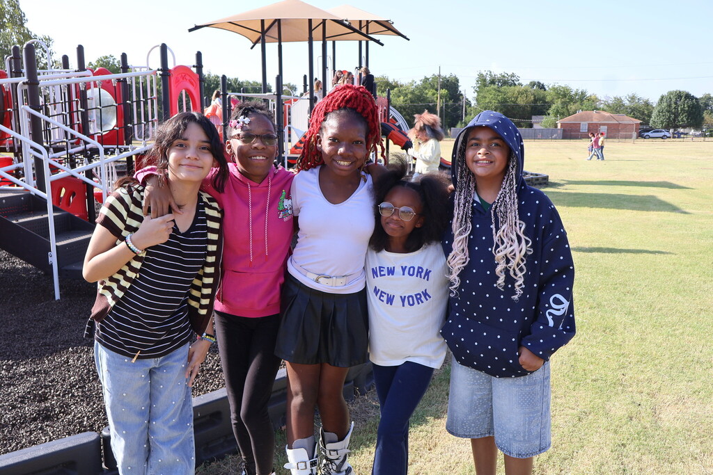 students smiling 