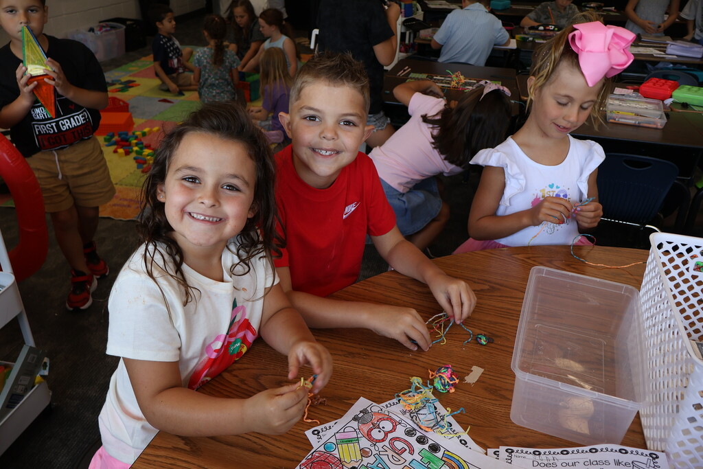 students smiling 