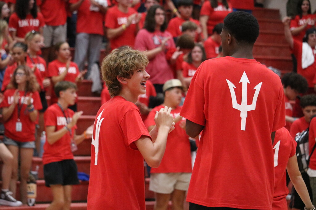 students smiling