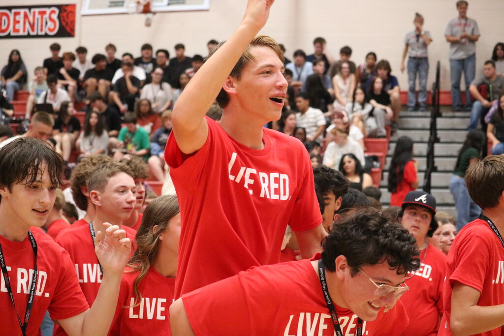 students smiling