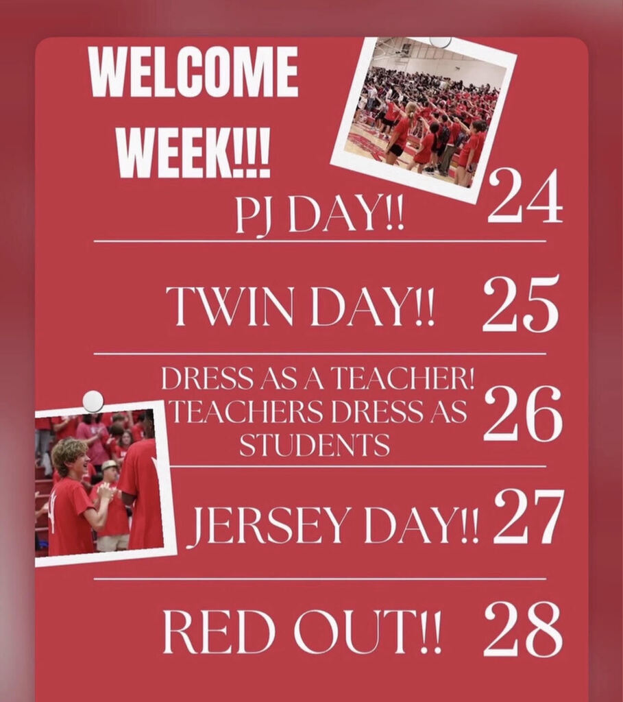 WELCOME WEEK
