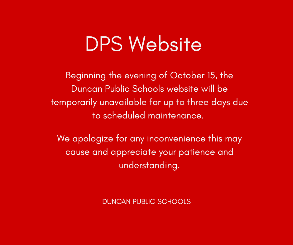 DPS Website Down
