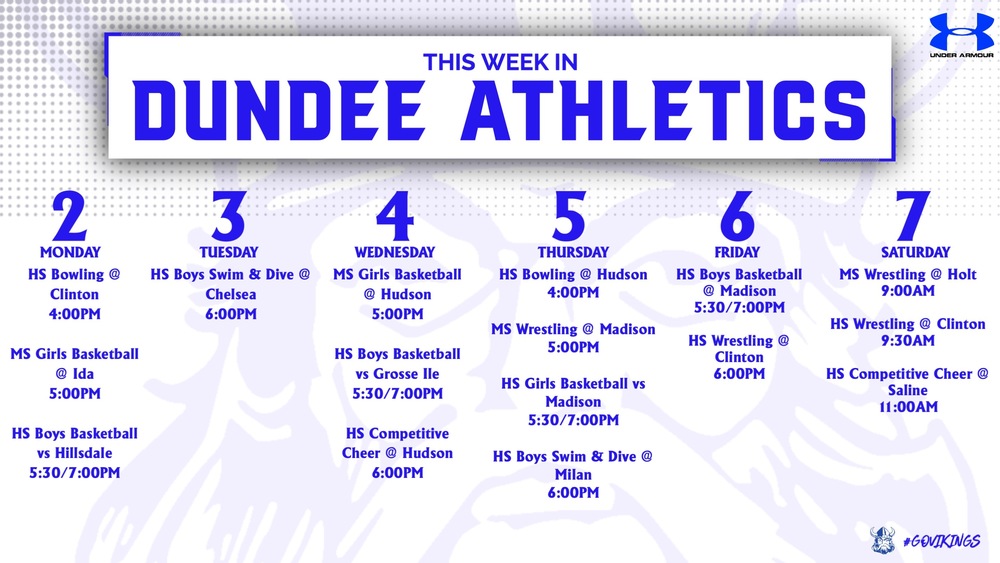 This Week in Dundee Athletics - 2/2