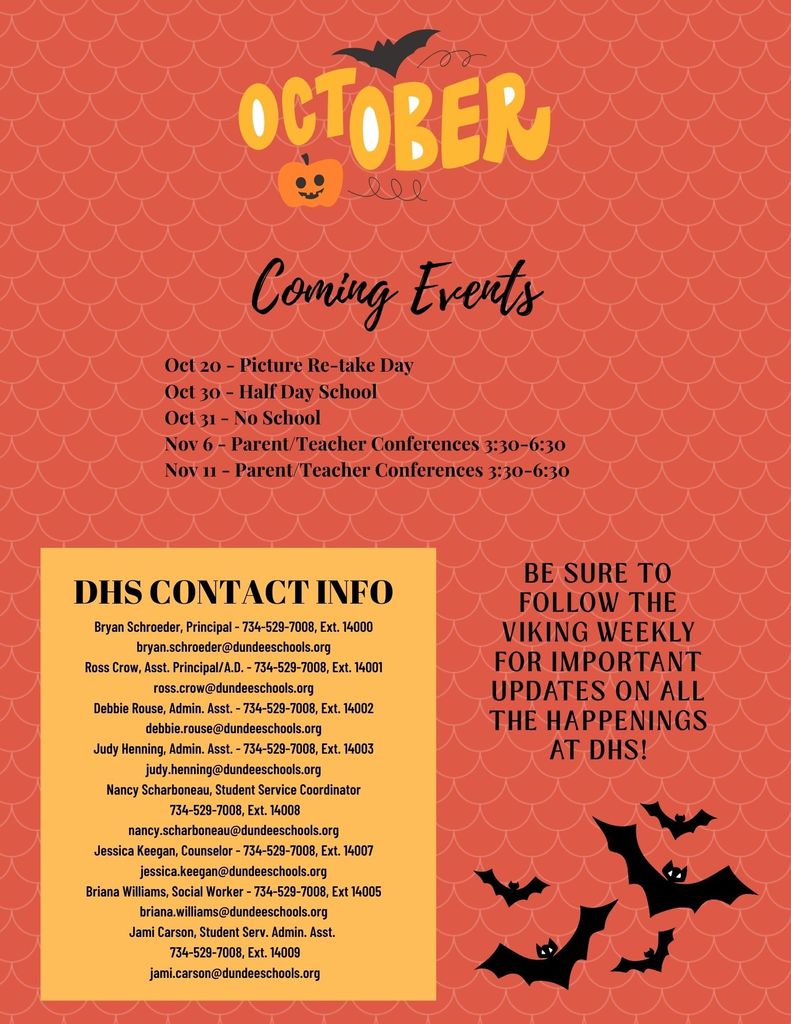 Photo of Upcoming Event Dates