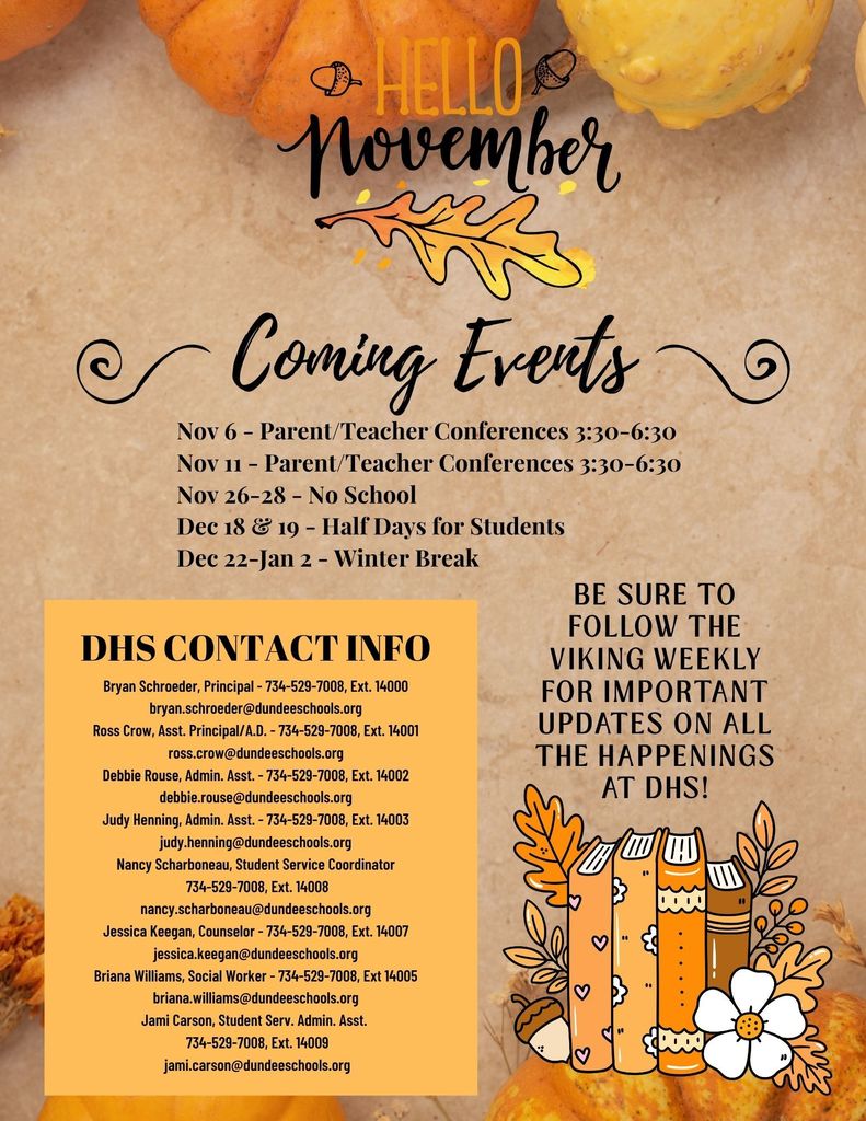 Image of Coming Event information