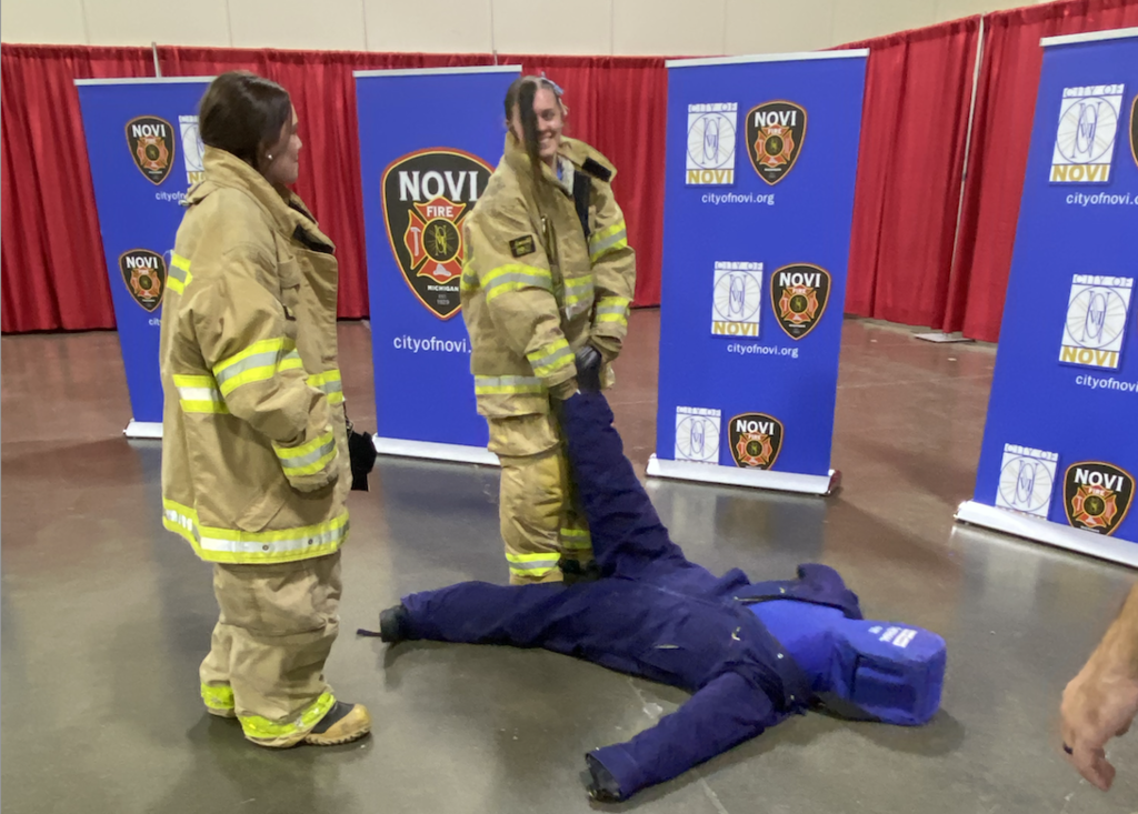 Riverside Academy Students Participating at MiCareerQuest Expo