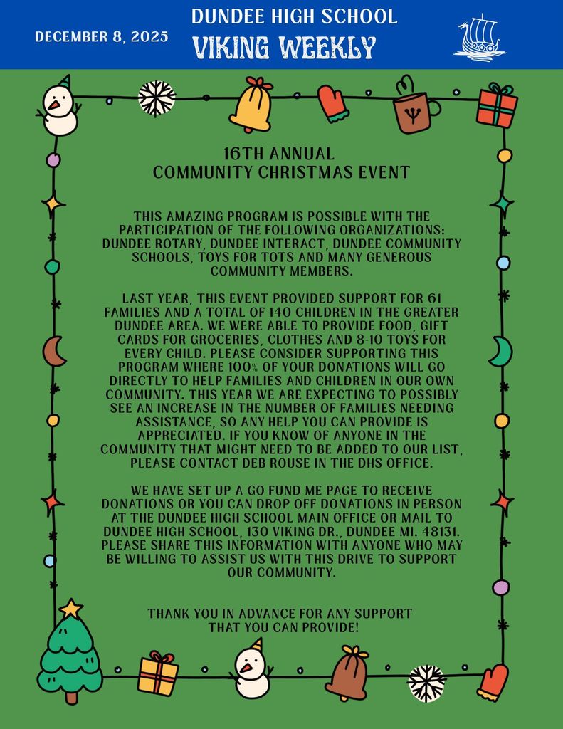 Image of Community Christmas Information