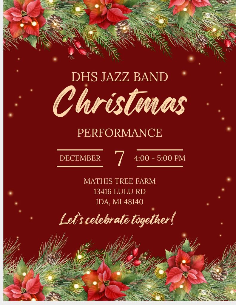 Image of information regarding Jazz Band performance