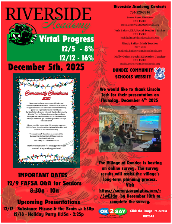 12/5/25 RA Weekly Newsletter