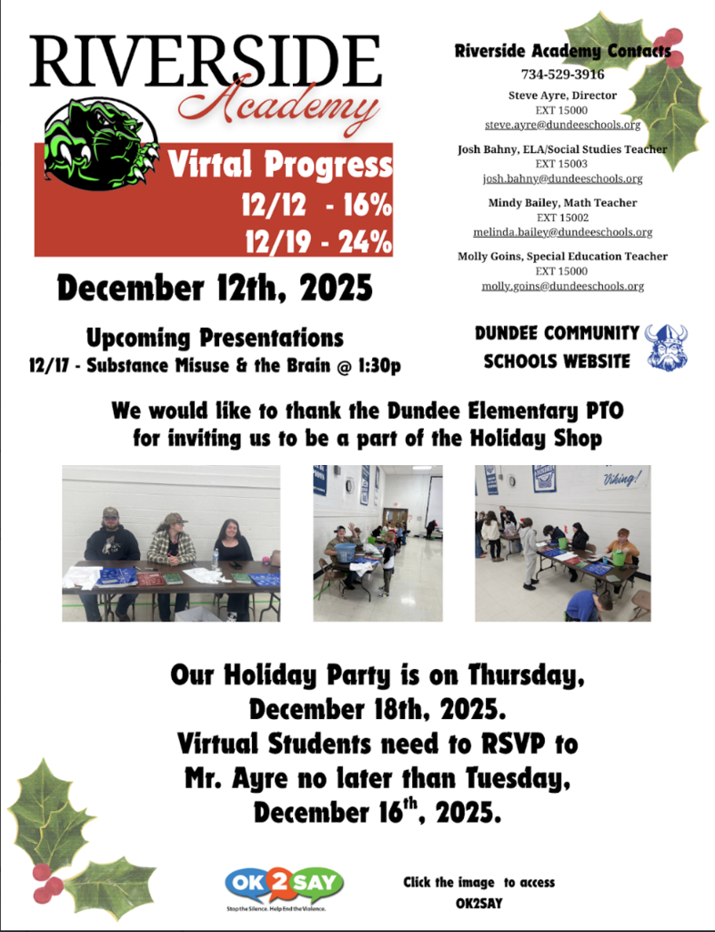 Newsletter for 12/12/25