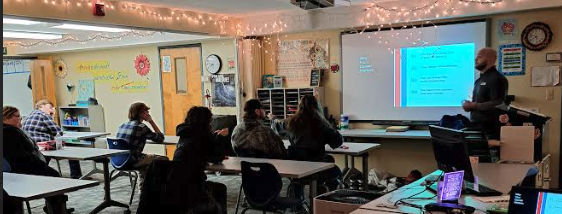 Thank you to Universal Technical Institute for coming to present to our Riverside Academy students about options after high school!