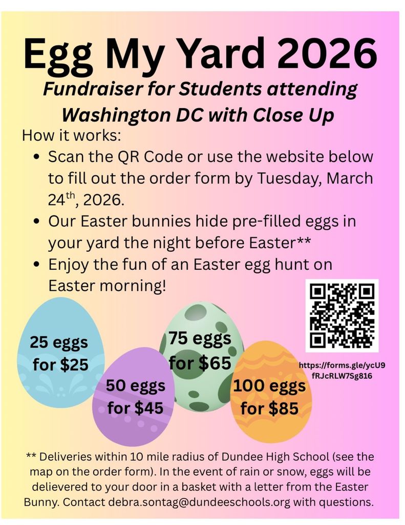 Image of Egg My Yard Fundraiser Info