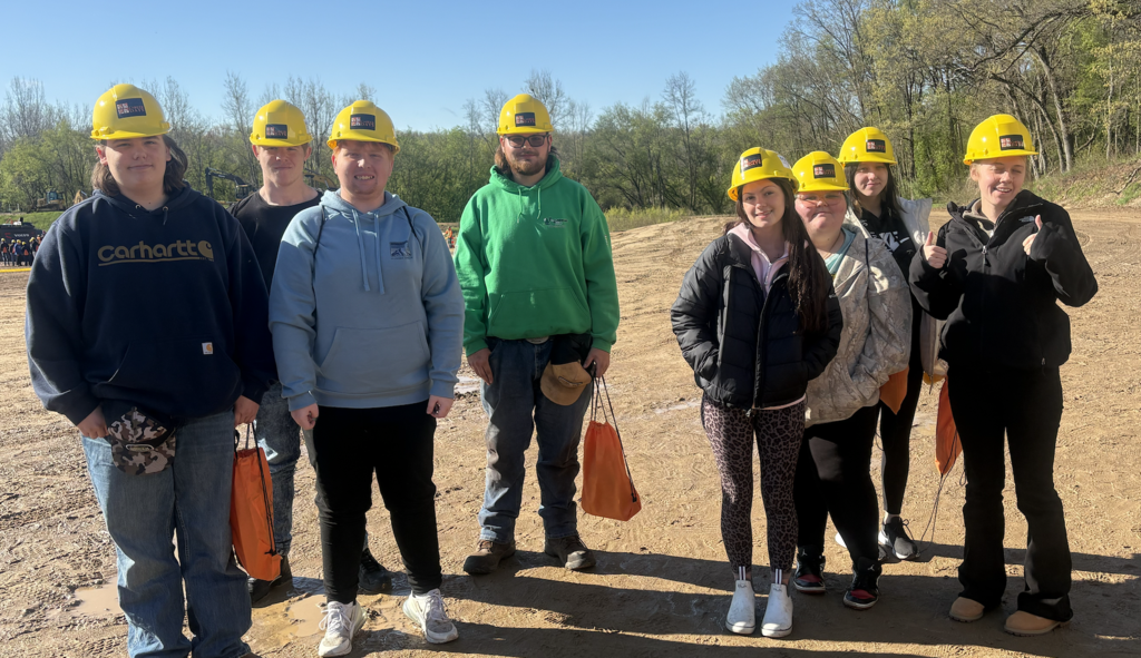 Riverside Academy's Field trip to Howell Construction Career Days