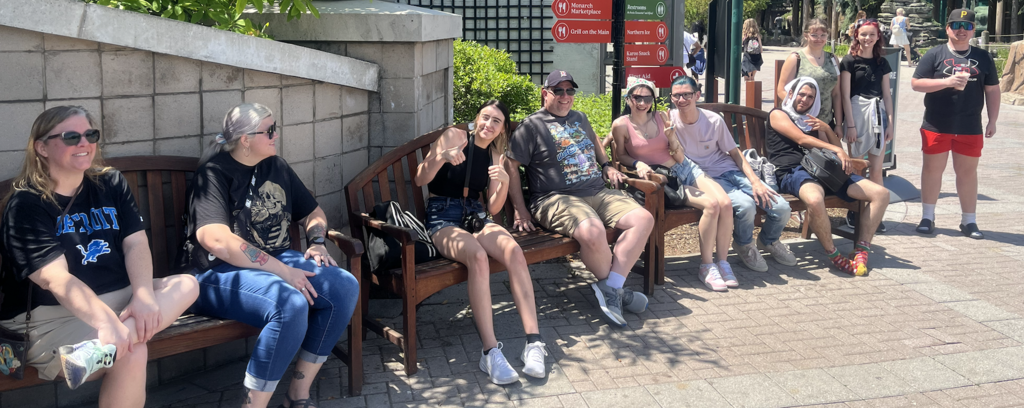 Some of our attendees from our field trip