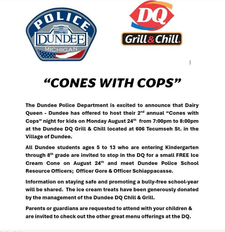 cones with cops