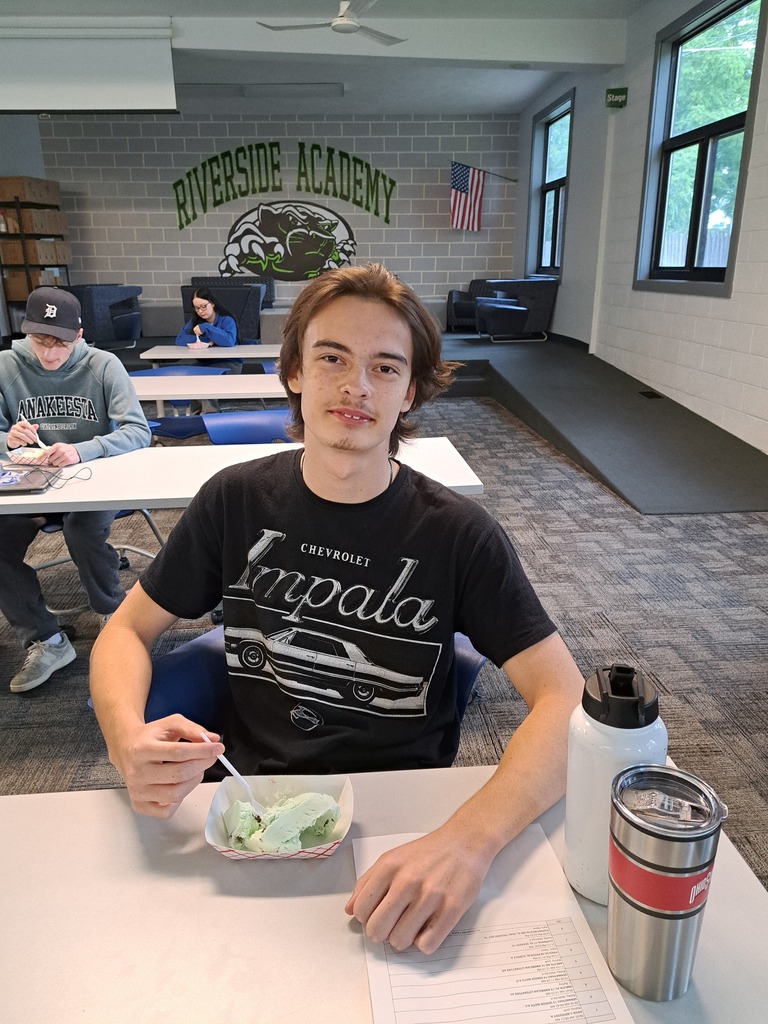 Ice cream Party at Riverside Academy!
