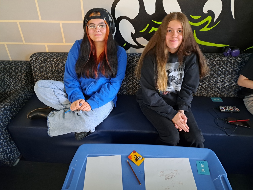 More fun with Adventure today, as our students worked with a partner on a challenge emphasizing communication!