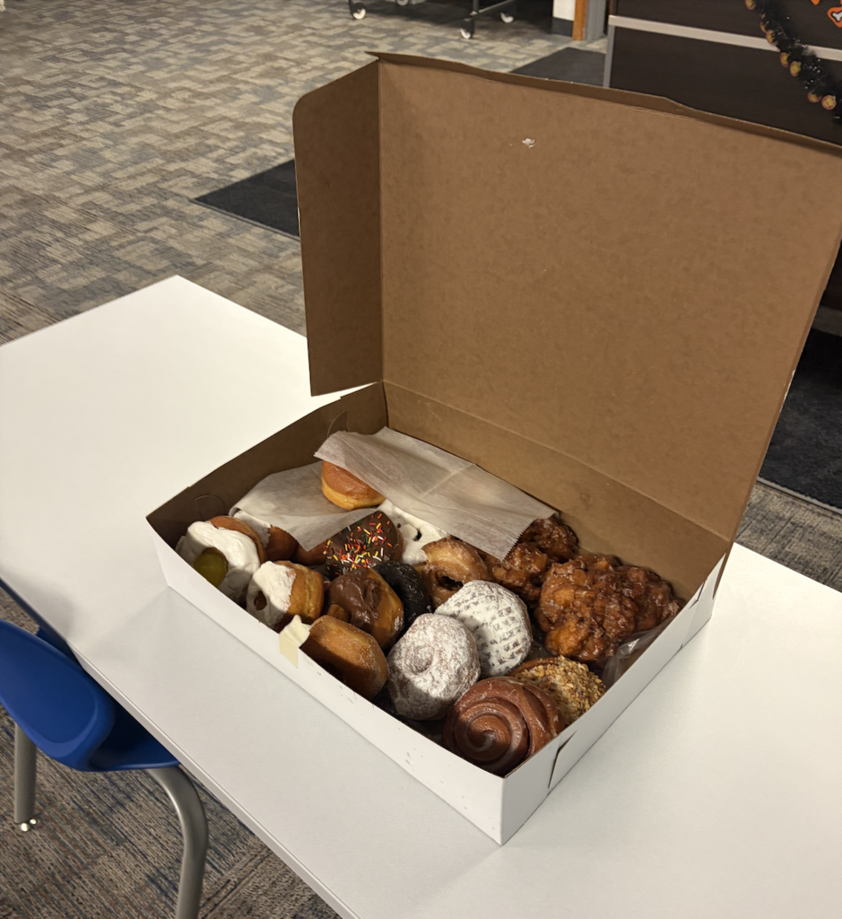 Thank you for the donuts Jackson!