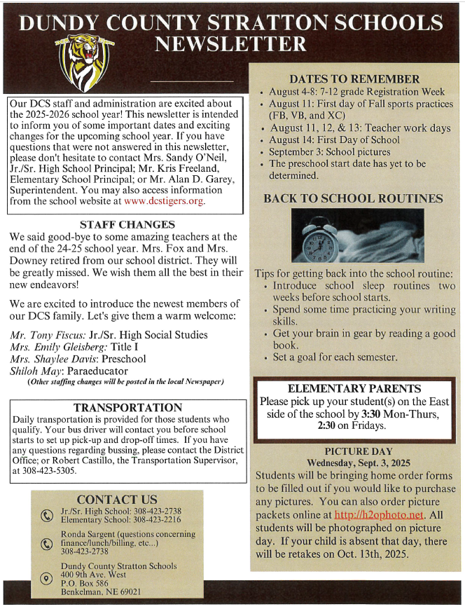 25-26 Newsletter pg. 1