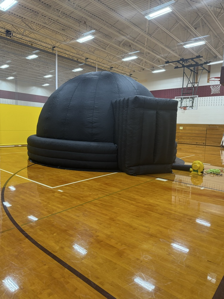 Mrs Bishop from Perkins County Schools sharing her knowledge of the stars with our students