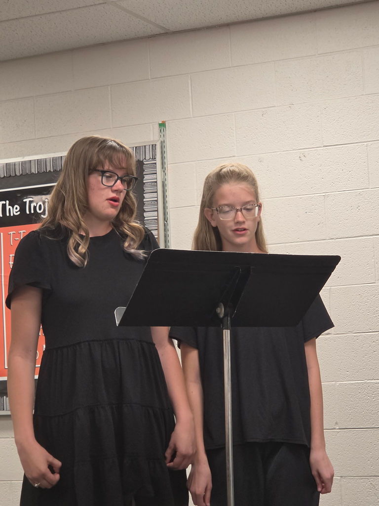 CaLee and Kenedi singing a duet