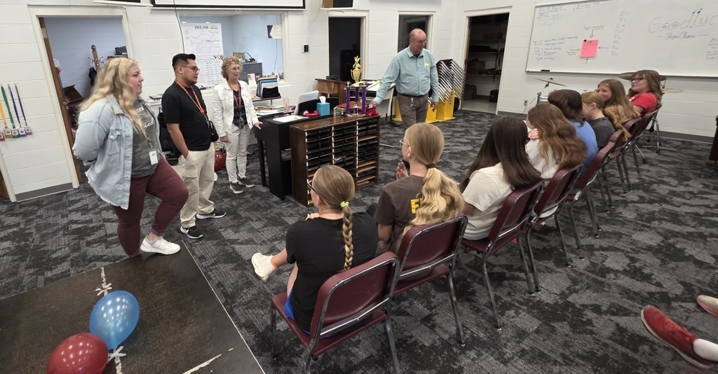 Celery at the front of the room. 