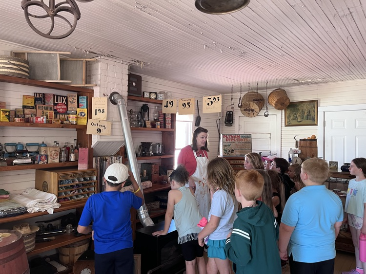 students in the general store