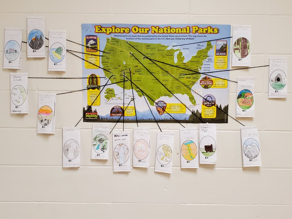 Our national park brochures