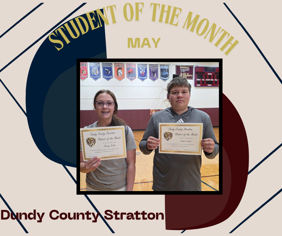 May Students of the Month - Avery and Cooper