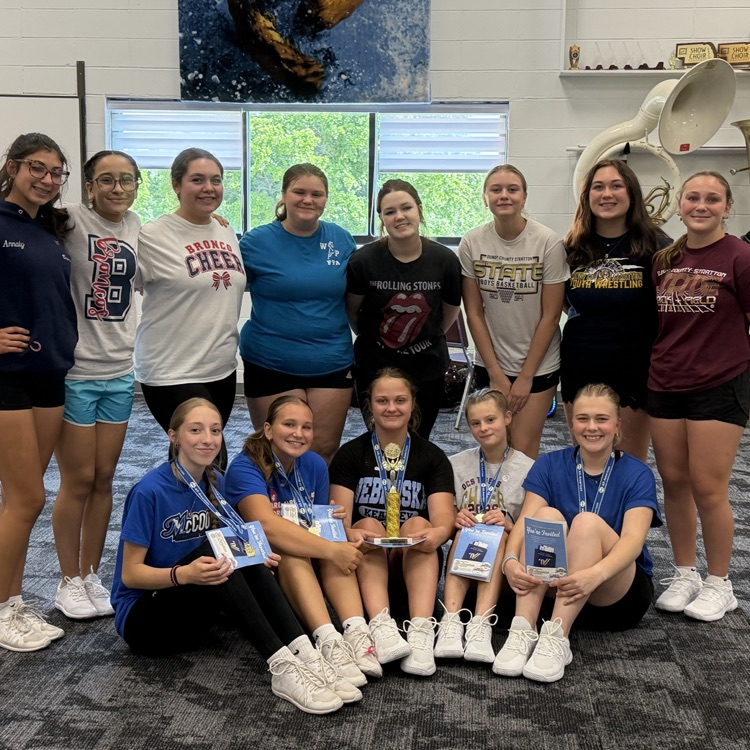 UCA cheer camp participants 