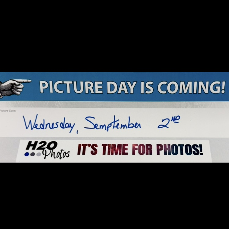 Picture day is coming! September 2nd