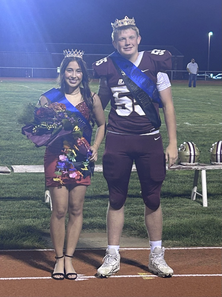 Our 2026 Homecoming queen and king