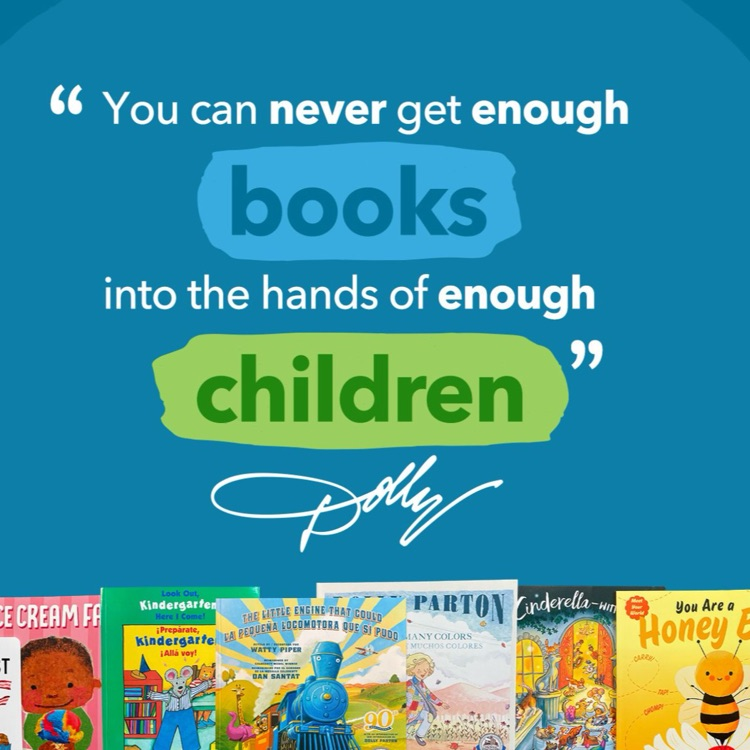 Dolly Parton’s Imagination Library is now available for future Tigers (birth - 5yo)!