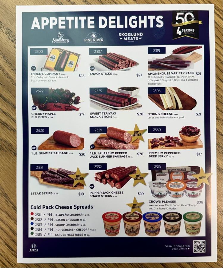 FFA Fundraising Packets: Appetite Delight