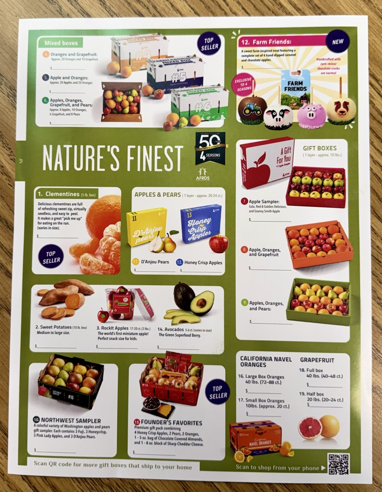 FFA Fundraising Packets: Nature's Finest
