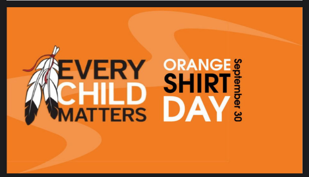 Orange shirt