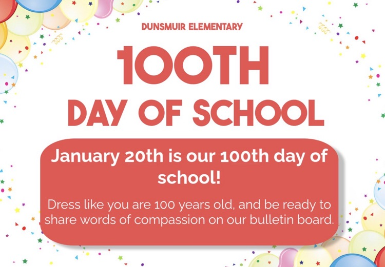 100th day of school 