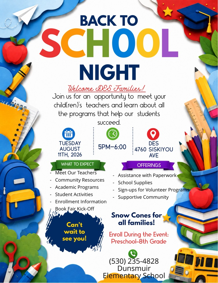 Back to School Night