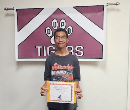 JH Student of the Month-April