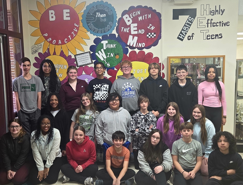 JH 3rd Quarter: 3 Point Club (3.0 - 3.9 in Core Classes) Congrats! Way to work hard! Keep it up!