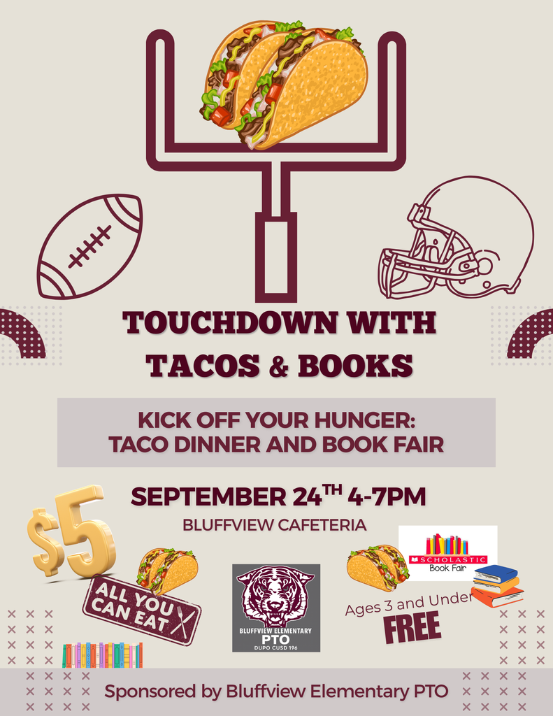 Taco Dinner 9/24/2025 from 4-7pm