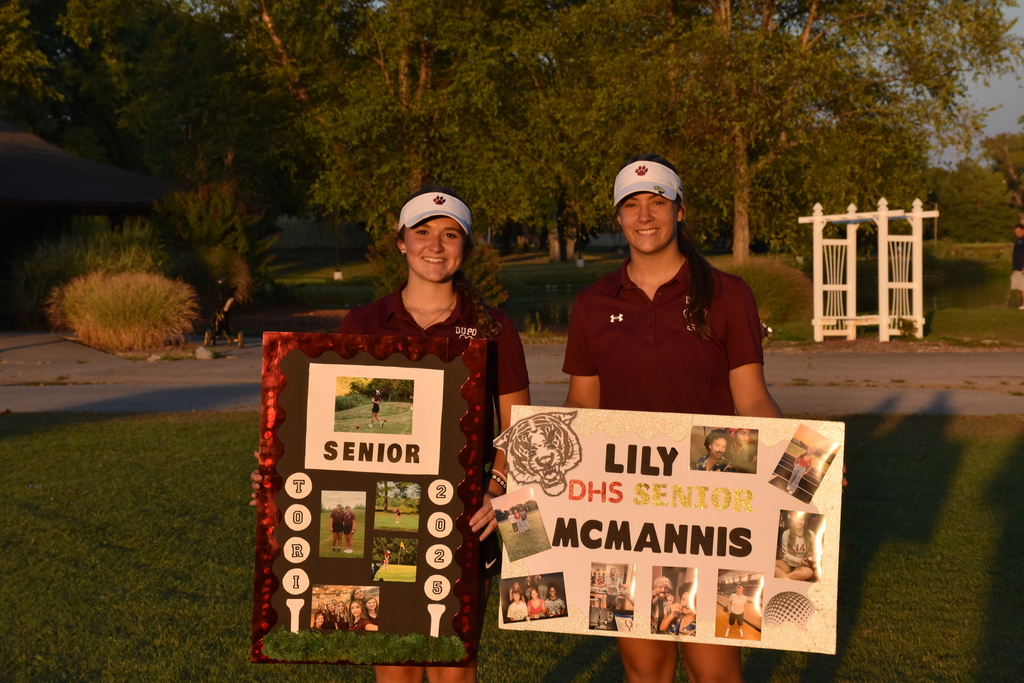 Senior Girls Golfers