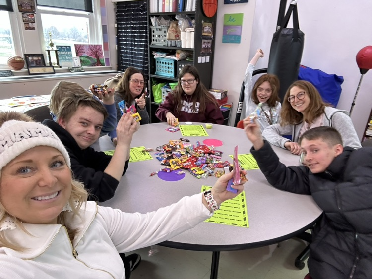 Christmas Candy Dice game