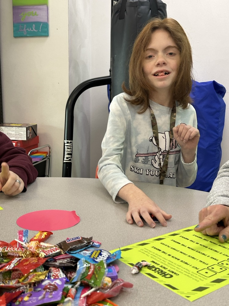 Christmas Candy Dice game