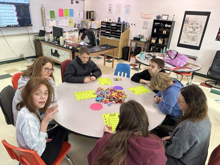 Christmas Candy Dice game