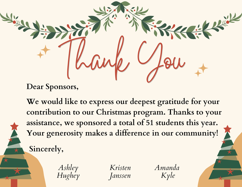 Thank you to all of our amazing sponsors!