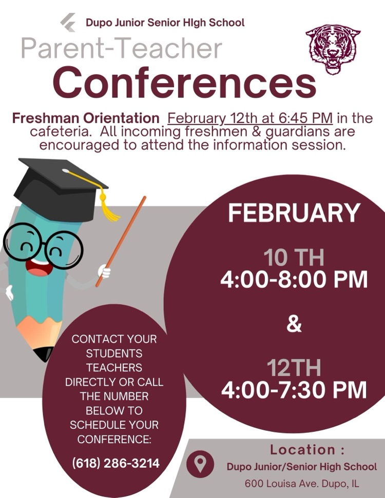 Parent Teacher Conference/Freshman Orientation 