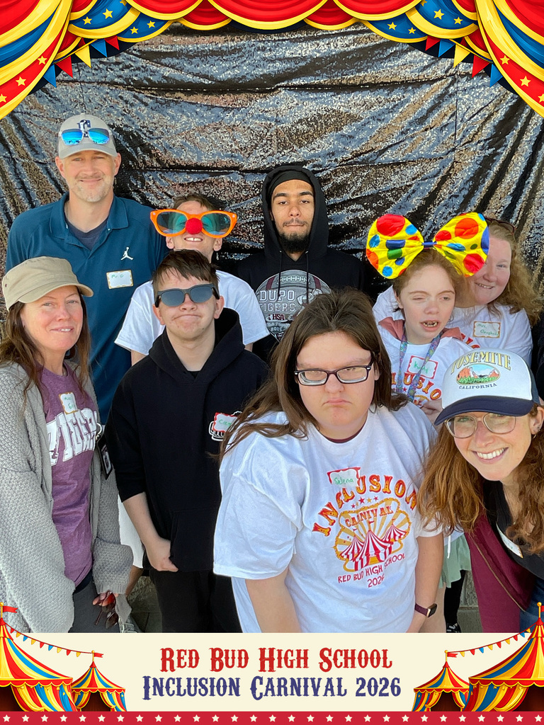 Group picture of the self-contained classes at the Red Bud Carnival